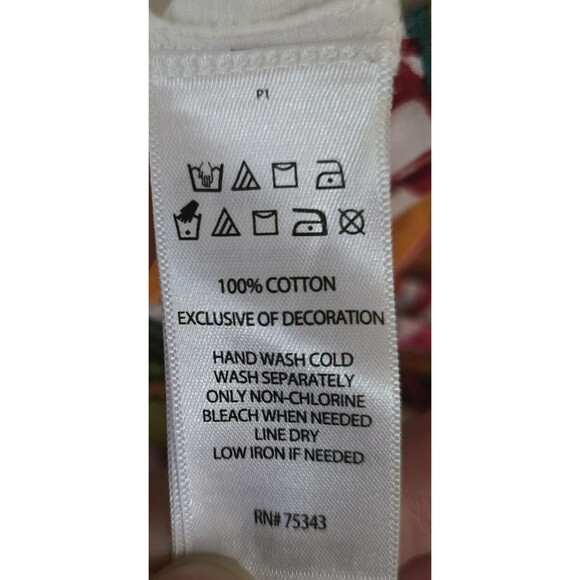 C&C California Women's Size XL Floral Faux Wrap Midi Skirt Embroidery - Picture 5 of 5